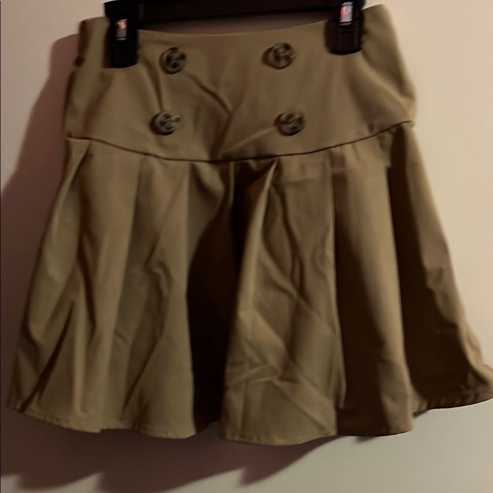 Elegant Tan Skirt